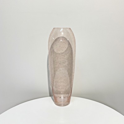 Vaso Ovale Gocce Rosa 50cm