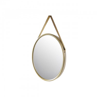 Specchio ovale metallo oro...